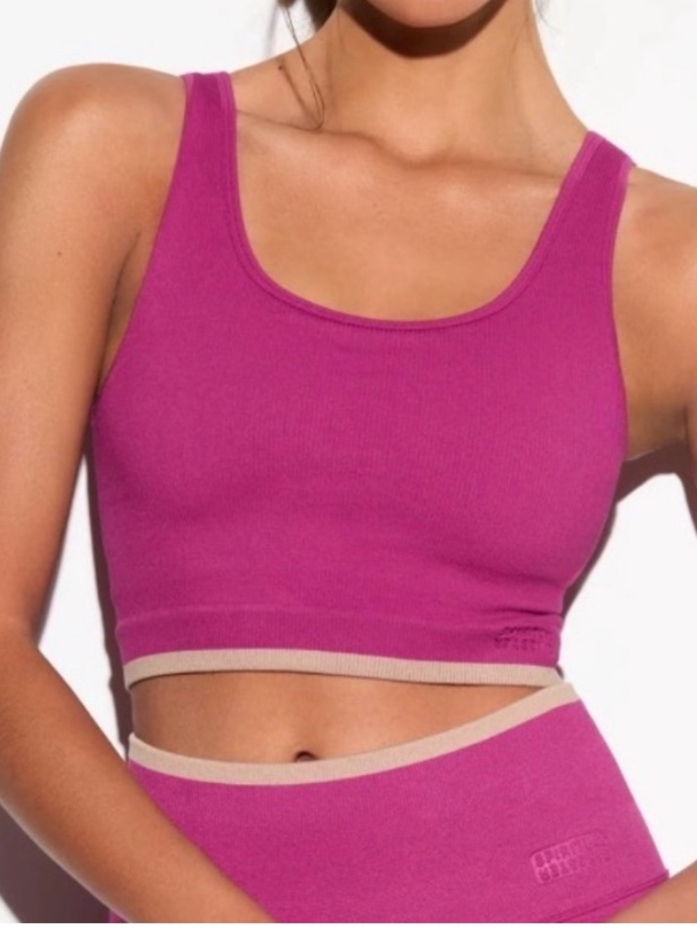 Spiritual Gangster Love Longline Ribbed Sports Bra NWT Size XS